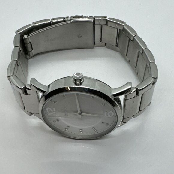 DKNY NY8160 Women's Silver Stainless Steel Analog Dial Quartz Wrist Watch JNA274 - Picture 6 of 11